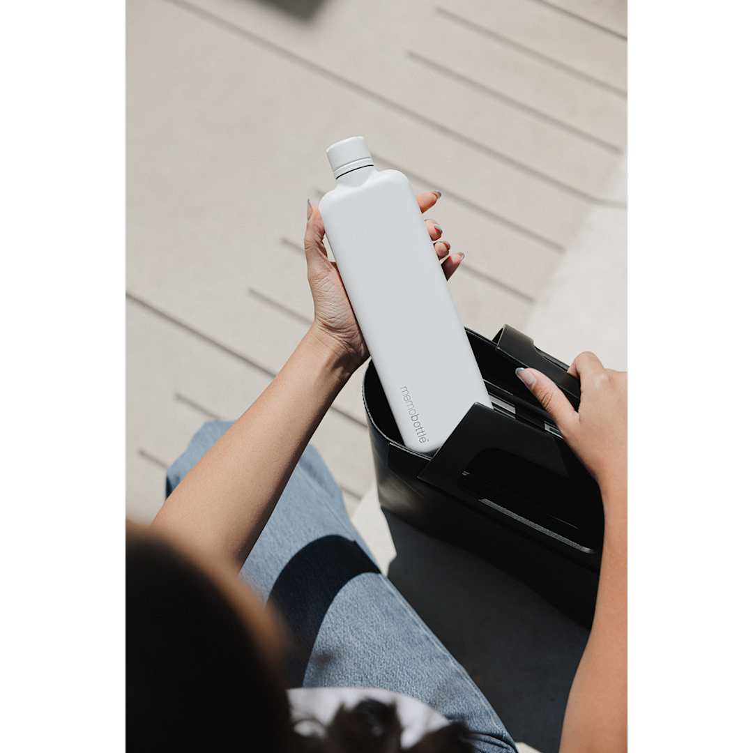 Memobottle SLIM Stainless Steel memobottle - 1606-12 White