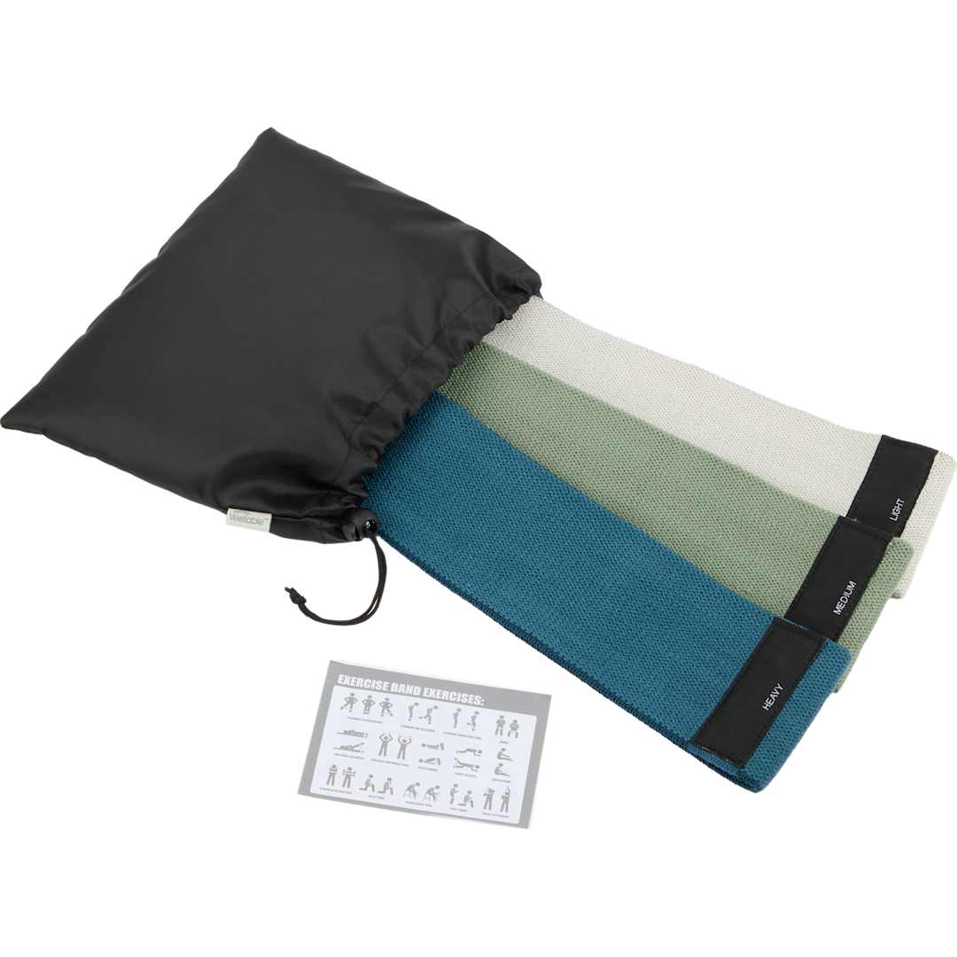 Wellable Wellable™ Resistant Band Set - 1631-35 Black