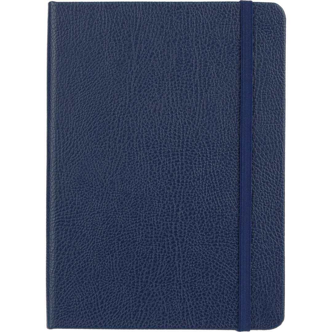 5” x 7” FSC® Recycled Pebble Hard Bound Journal - 2900-59 Blue