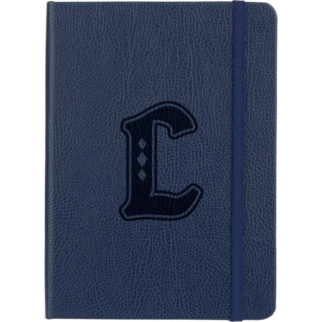 5” x 7” FSC® Recycled Pebble Hard Bound Journal - 2900-59 Blue