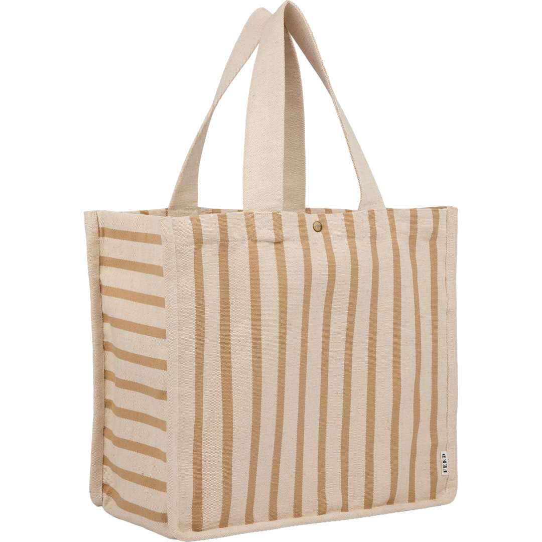 Feed FEED Striped Carry Tote - 7901-47 Natural