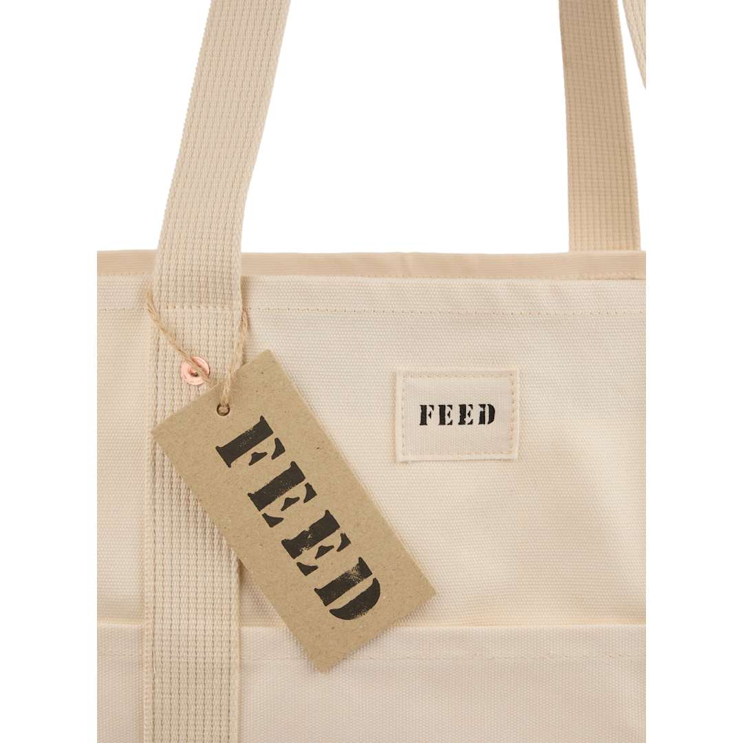 Feed FEED Organic Large Market Tote - 9009-22 Natural