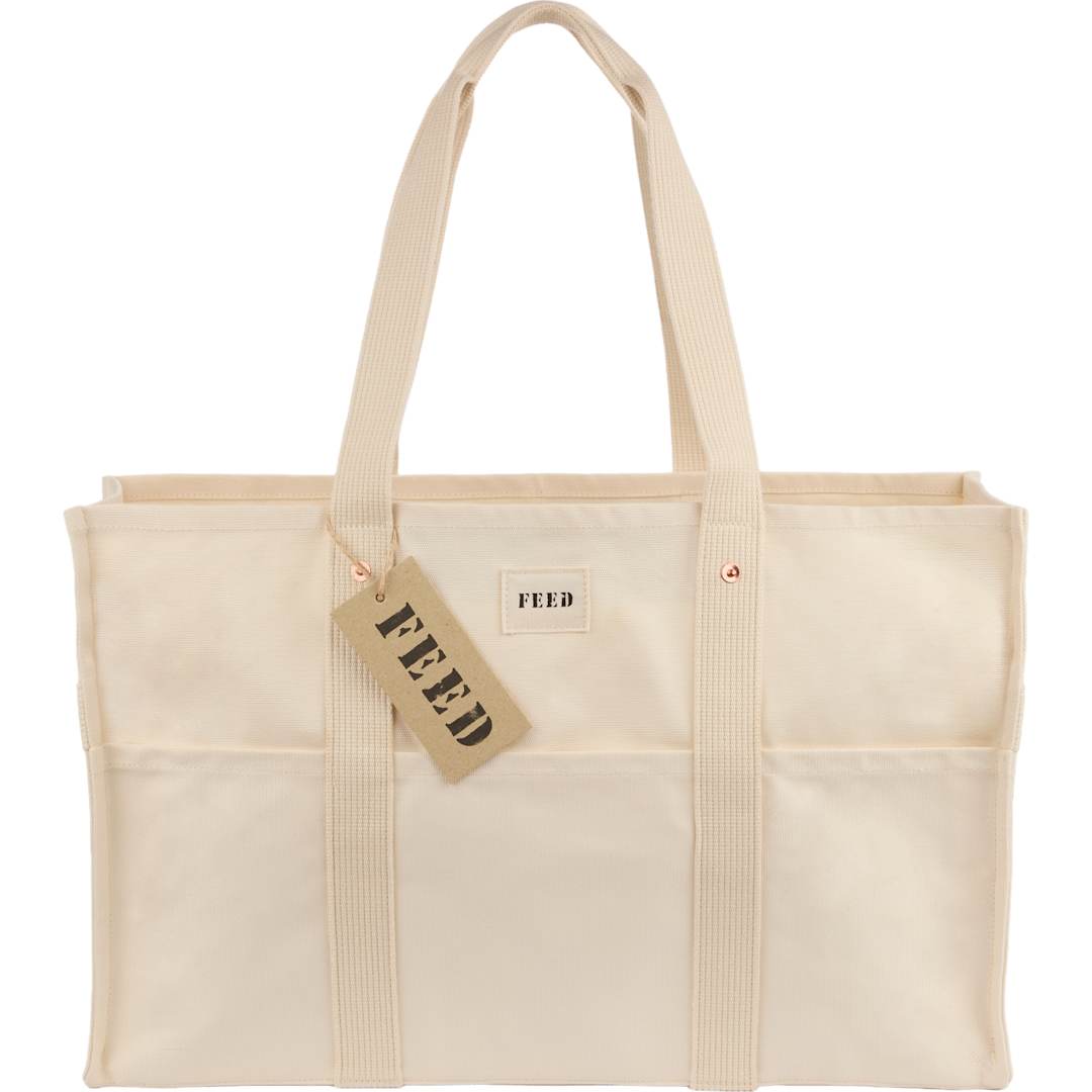 Feed FEED Organic Large Market Tote - 9009-22 Natural