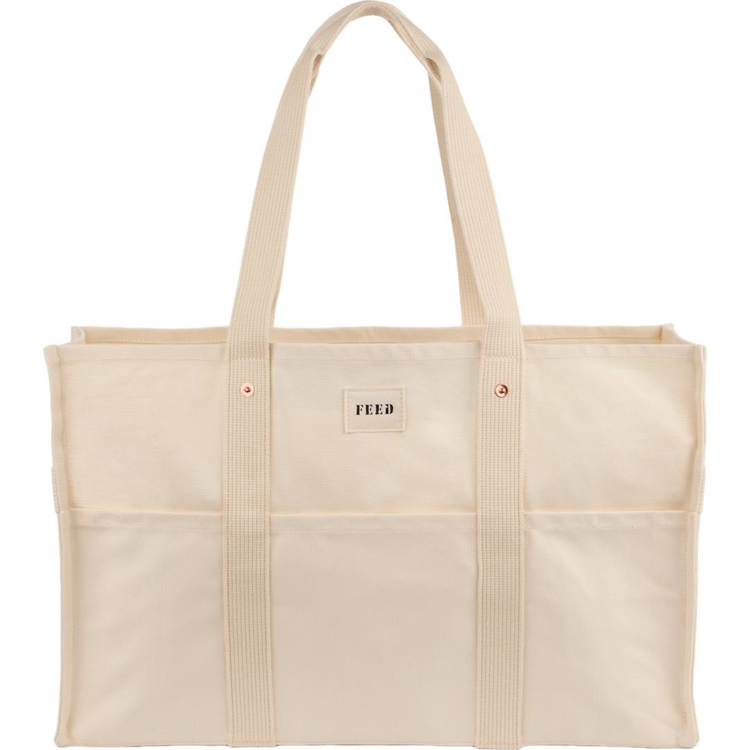 Feed FEED Organic Large Market Tote - 9009-22 Natural