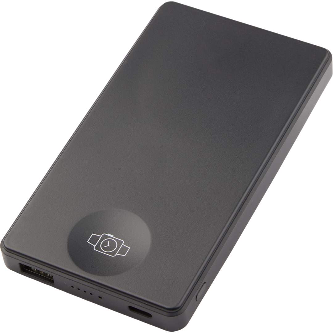 4000mAh MagClick™ PowerBank with iWatch Charger - SM-2854 Black