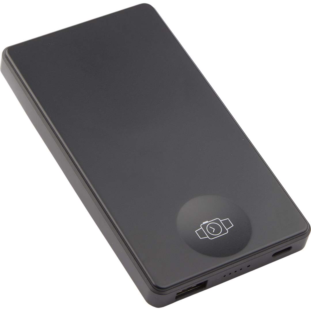 4000mAh MagClick™ PowerBank with iWatch Charger - SM-2854 Black