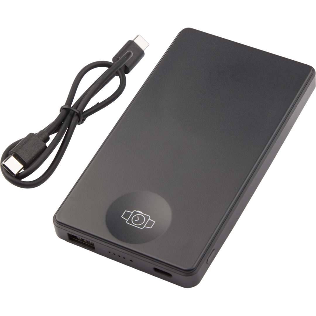 Bullet 4000mAh MagClick™ PowerBank with iWatch Charger - SM-2854 Black