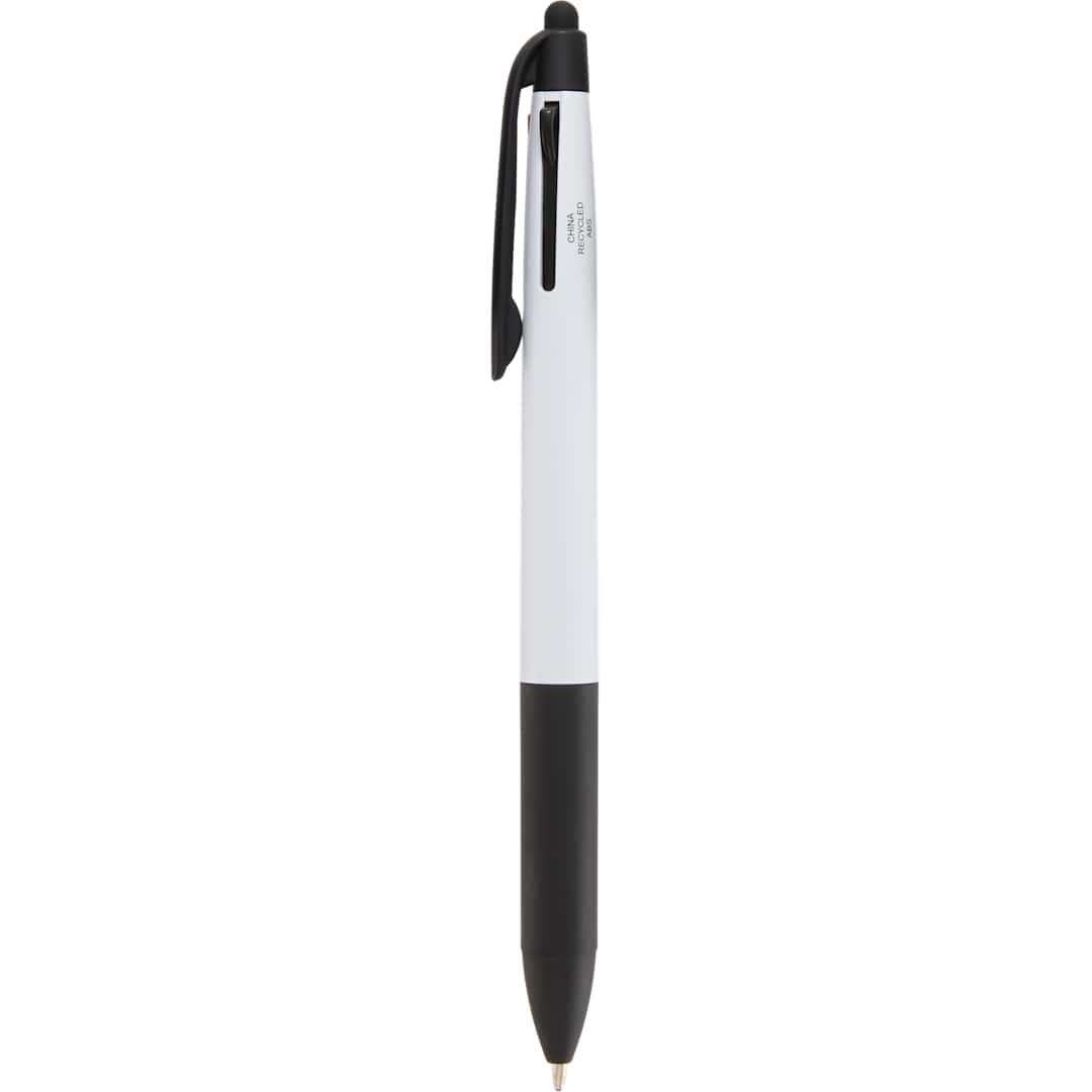 Tri-Color Ink Recycled Stylus Pen - SM-5324 Black