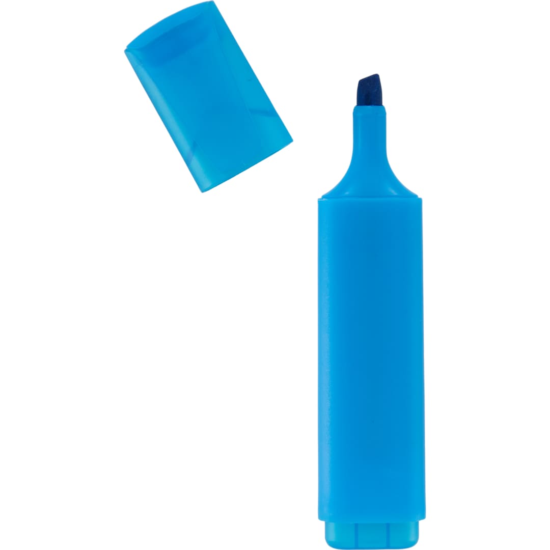 Bullet Jumbo Recycled Highlighter - SM-5327 Blue