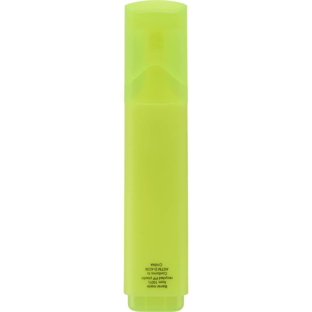 Bullet Jumbo Recycled Highlighter - SM-5327 Yellow