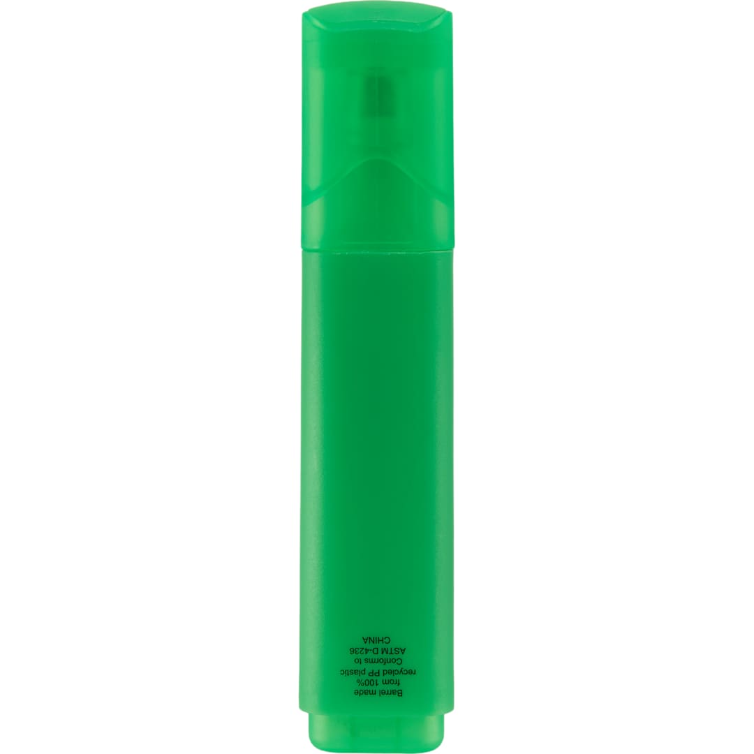 Bullet Jumbo Recycled Highlighter - SM-5327 Green