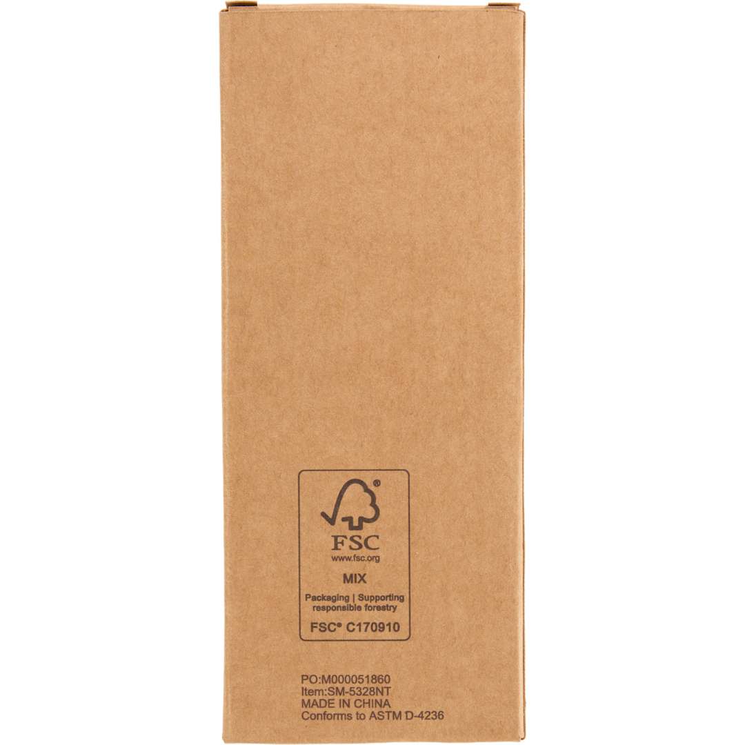 4-Piece Square Recycled Highlighter Set - SM-5328 Natural