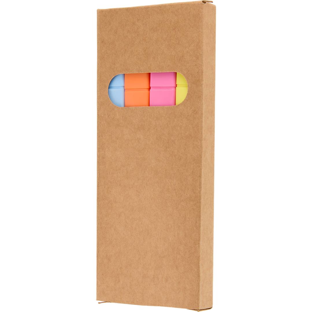 uni-ball 4-Piece Square Recycled Highlighter Set - SM-5328