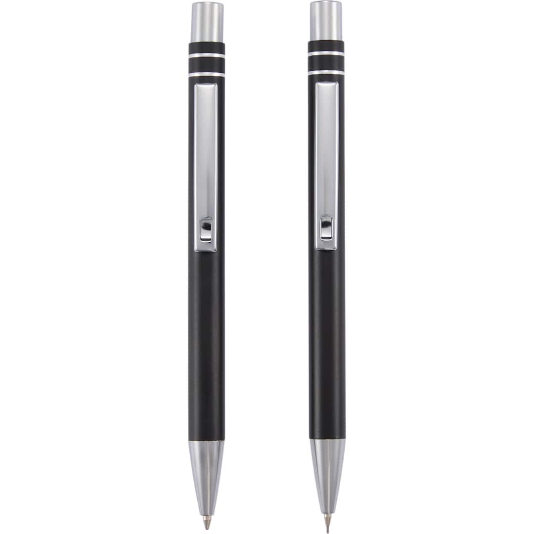 Mod Recycled Pen and Pencil Set - 1066-73 Black