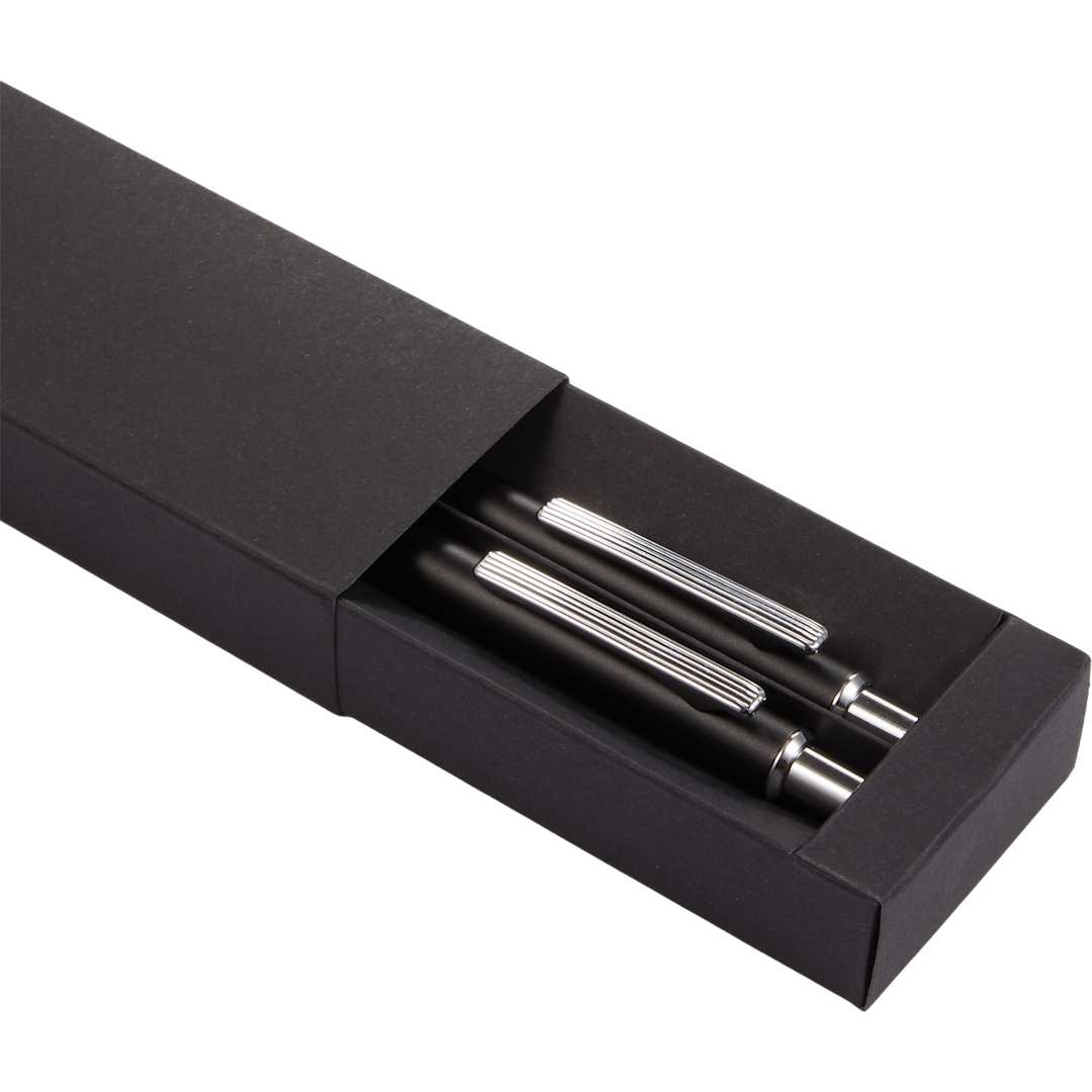 June Recycled Pen and Pencil Set - 1066-74 Black