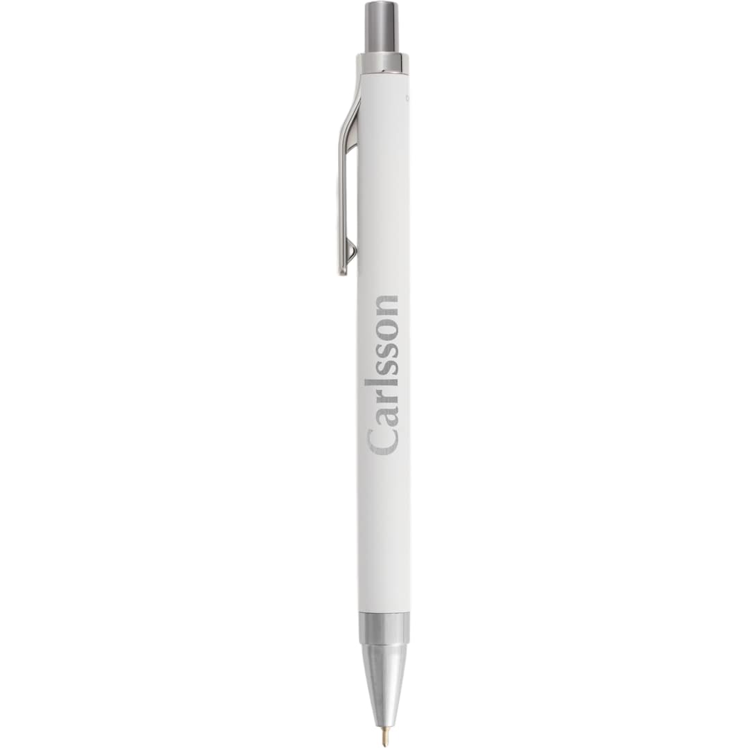 Beau Recycled Aluminum Gel Pen - 1066-75 White