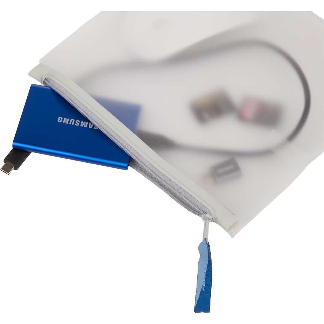 Wander & Roam Wander &amp; Roam Clear Travel Pouch - 1126-03 Clear