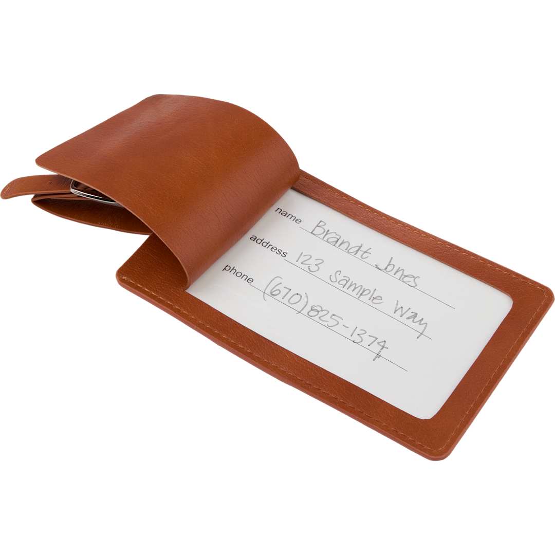 Golf Bag Tag Tee Holder - 1401-66 Brown