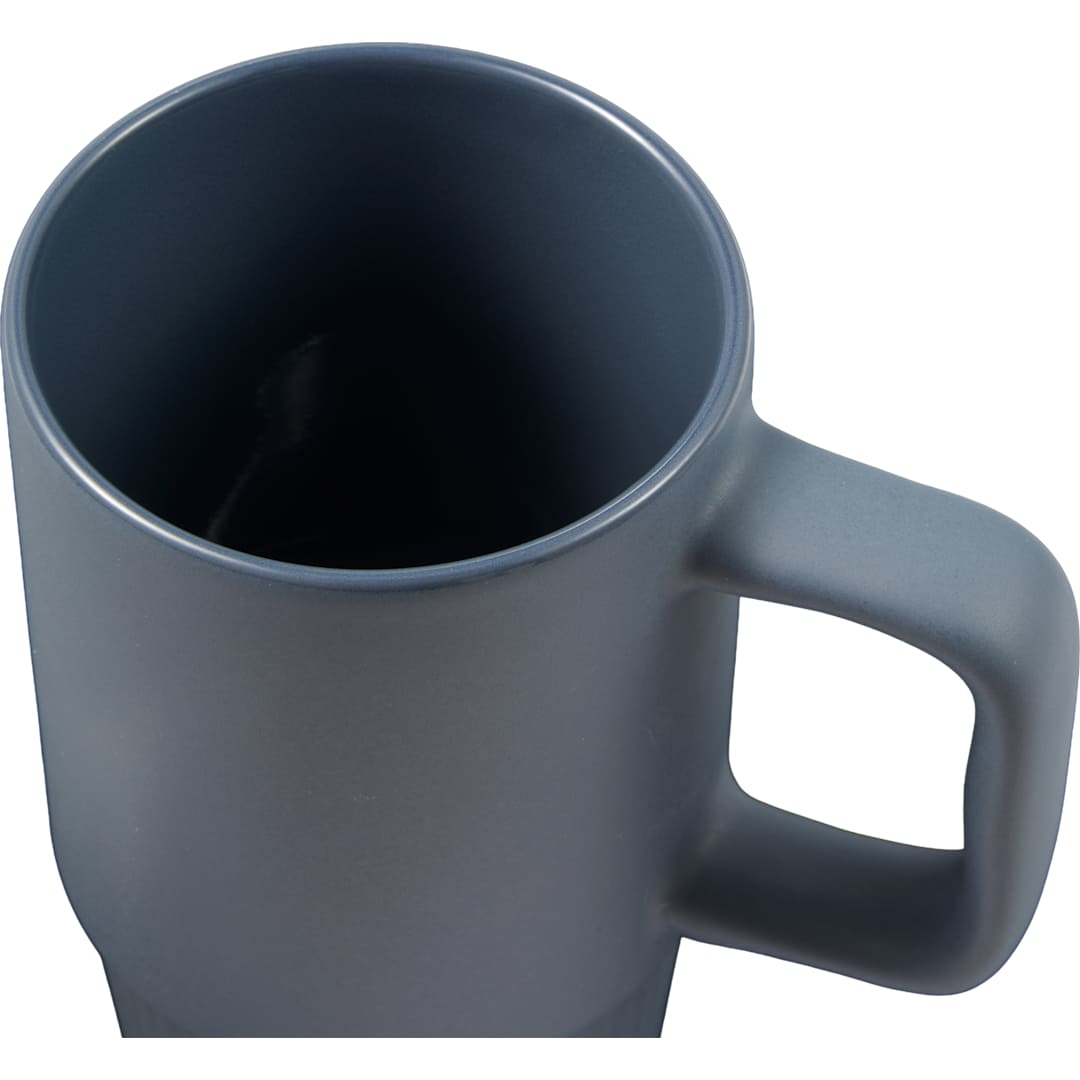 Camden 13oz Ceramic Mug w/ Lid - 1600-74 Blue