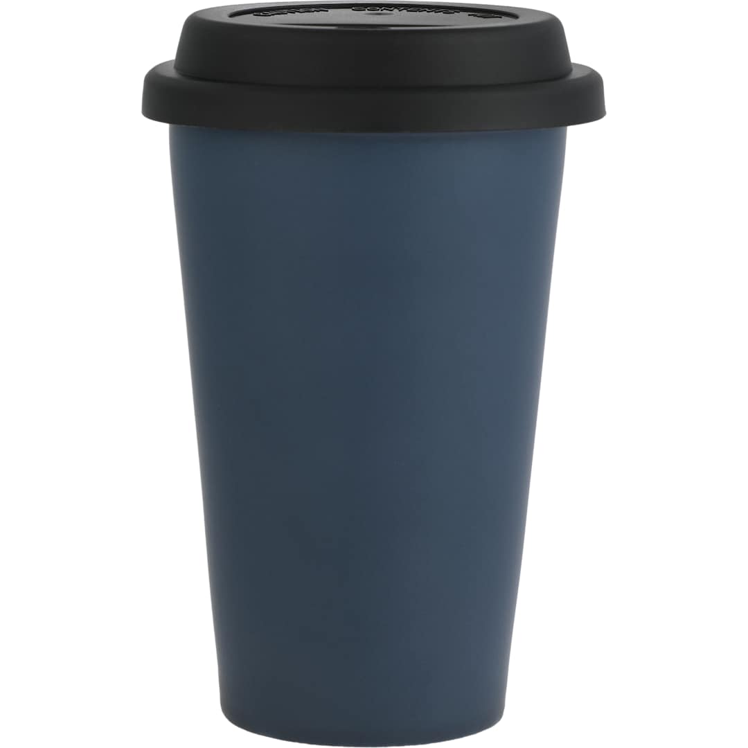 I'm Not a Paper Cup 10oz Ceramic Tumbler w/ Lid - 1600-78 Blue