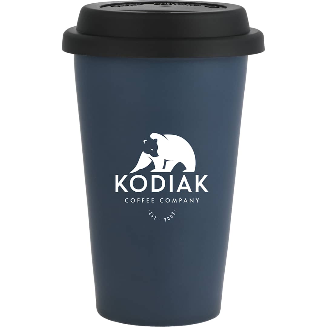 I'm Not a Paper Cup 10oz Ceramic Tumbler w/ Lid - 1600-78 Blue