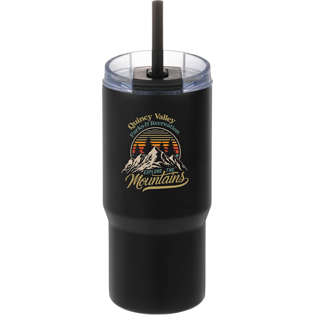 Auxo 24oz Double Wall Vacuum Insulated Tumbler - 1602-35 Black