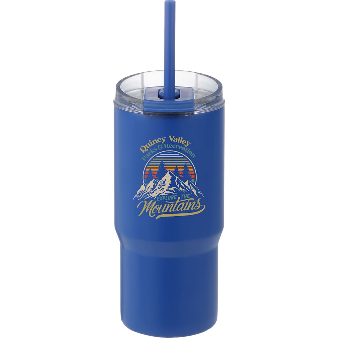 Auxo 24oz Double Wall Vacuum Insulated Tumbler - 1602-35 Blue