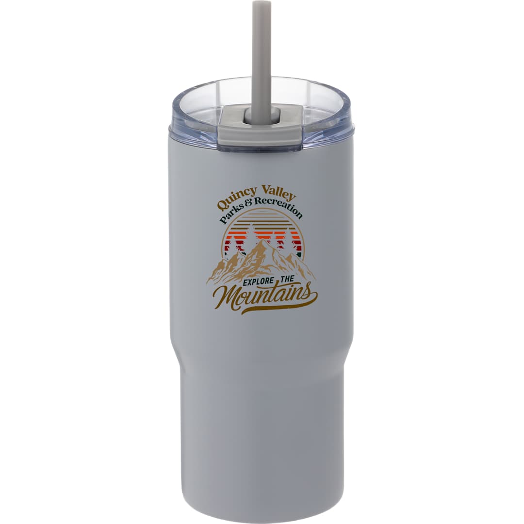 Auxo 24oz Double Wall Vacuum Insulated Tumbler - 1602-35 Grey