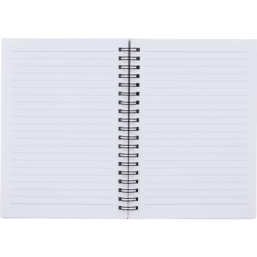 5” x 7” FSC ® Recycled Pebble Grain Spiral Journal - 2900-60 Blue