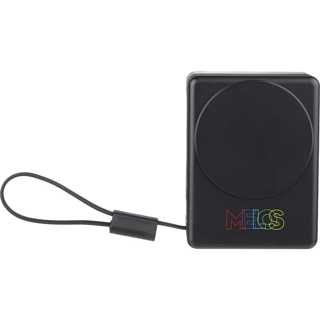 5000 mAh 15W MagClick Power Bank with Wall Charger - 7122-36 Black