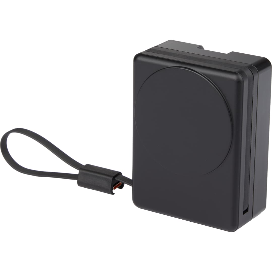 5000 mAh 15W MagClick Power Bank with Wall Charger - 7122-36