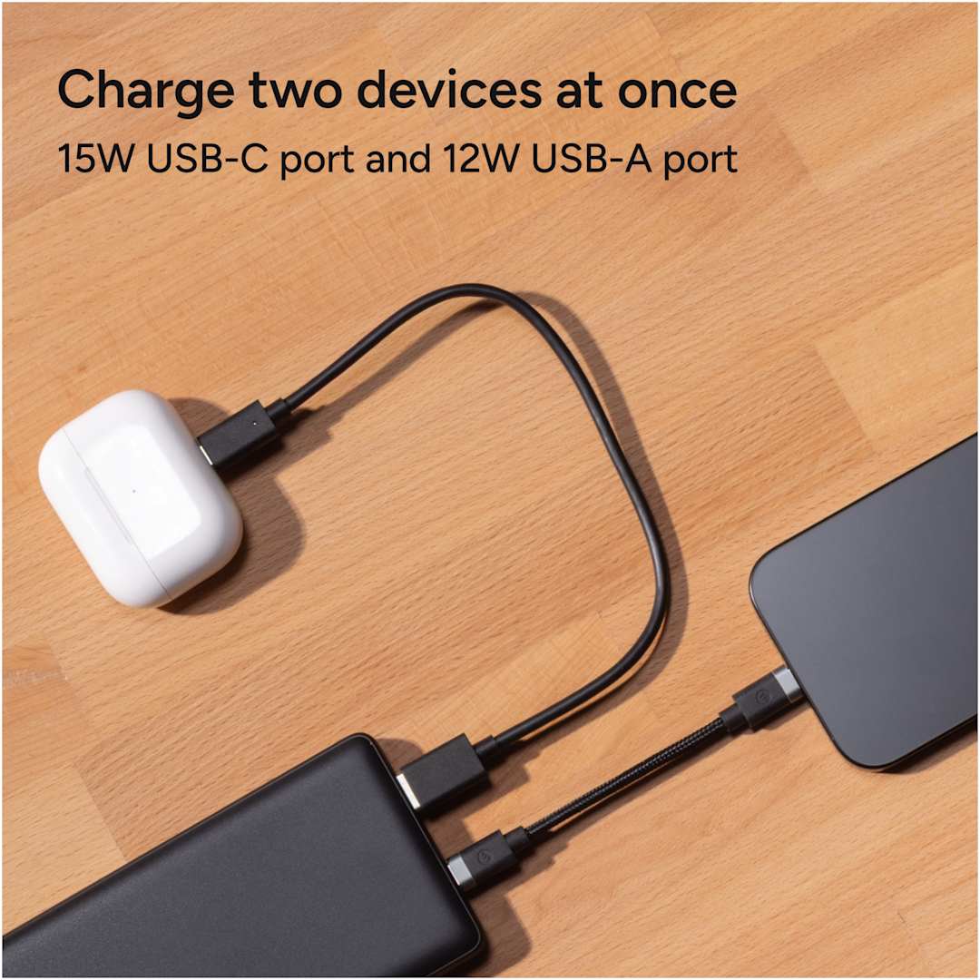 mophie mophie® Power Boost 2.0 10,000 mAh Power Bank - 7124-29 Black