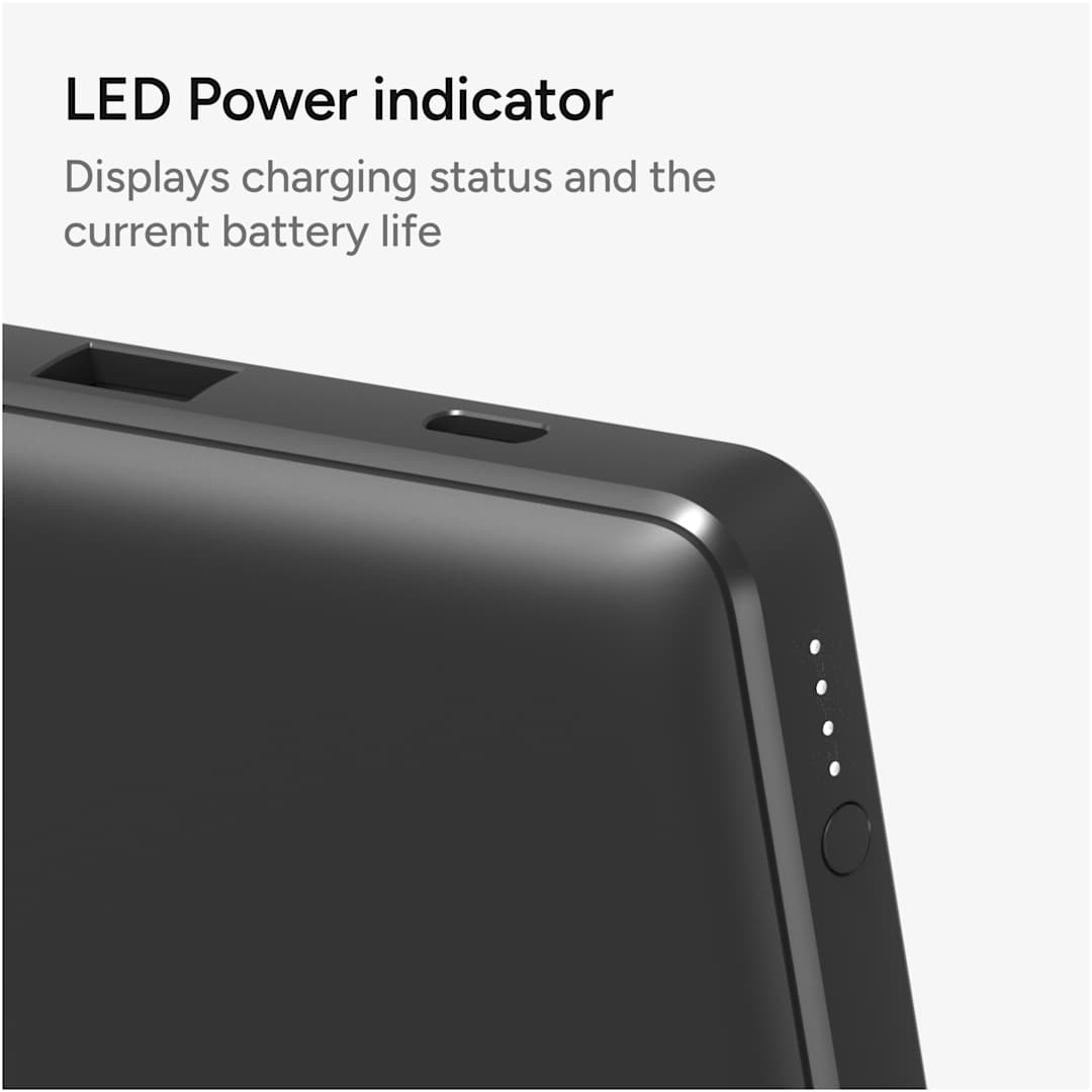 mophie mophie® Power Boost 2.0 10,000 mAh Power Bank - 7124-29 Black