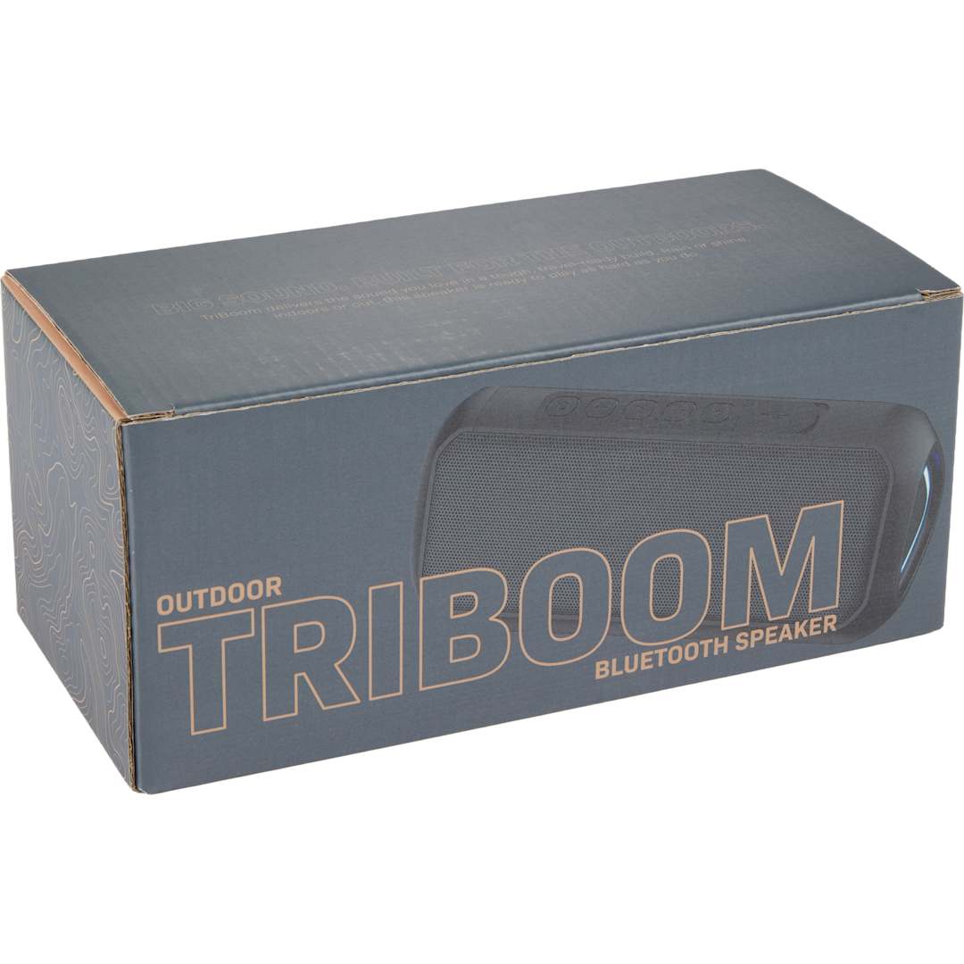 TriBoom Outdoor Bluetooth Speaker - 7195-80 Black