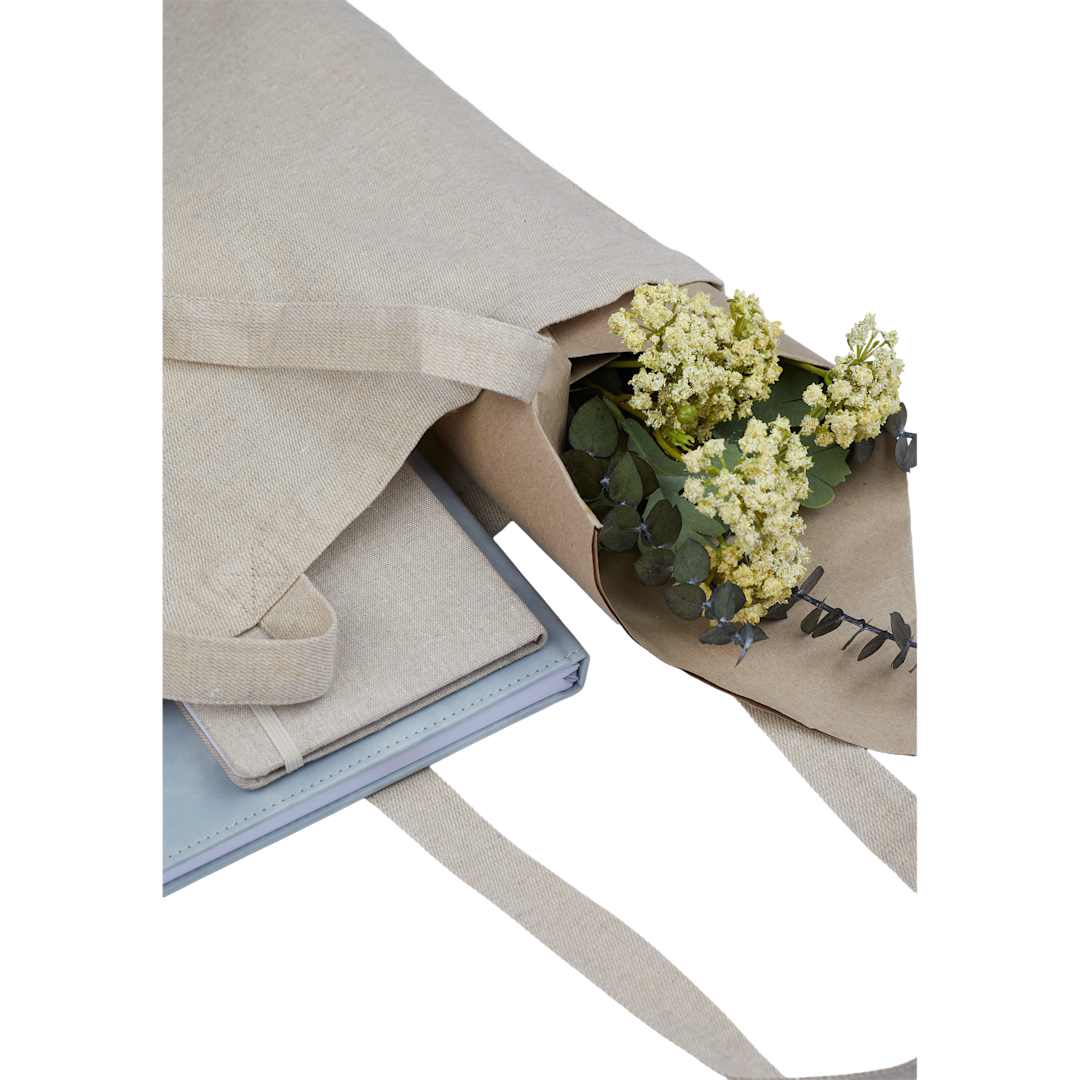 Recycled 6oz Cotton Twill Convention Tote - 7901-50 Natural