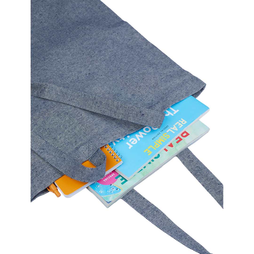 Recycled 6oz Cotton Twill Convention Tote - 7901-50 Blue