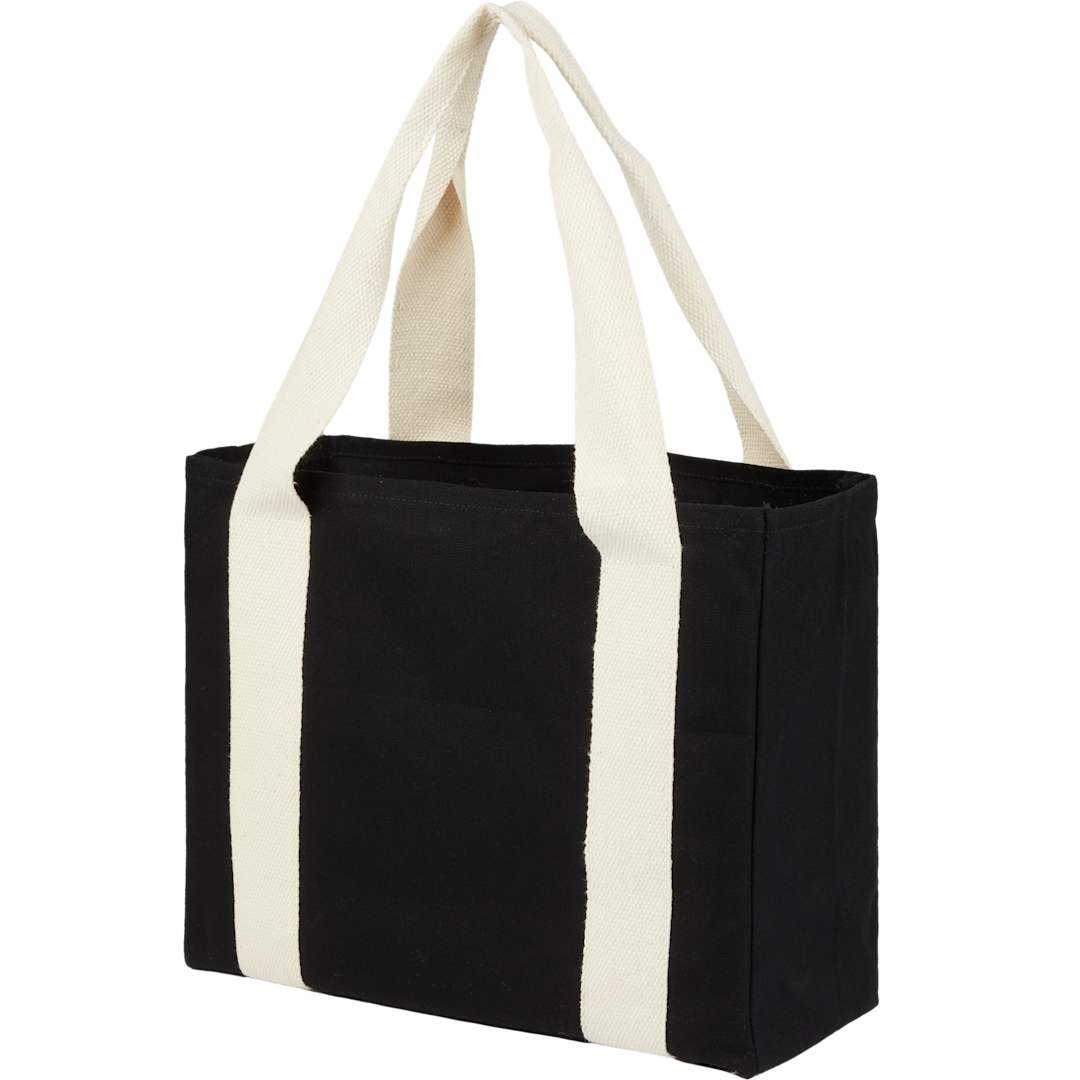  12oz Cotton Shopper Tote with Contrast Handles - 7901-52
