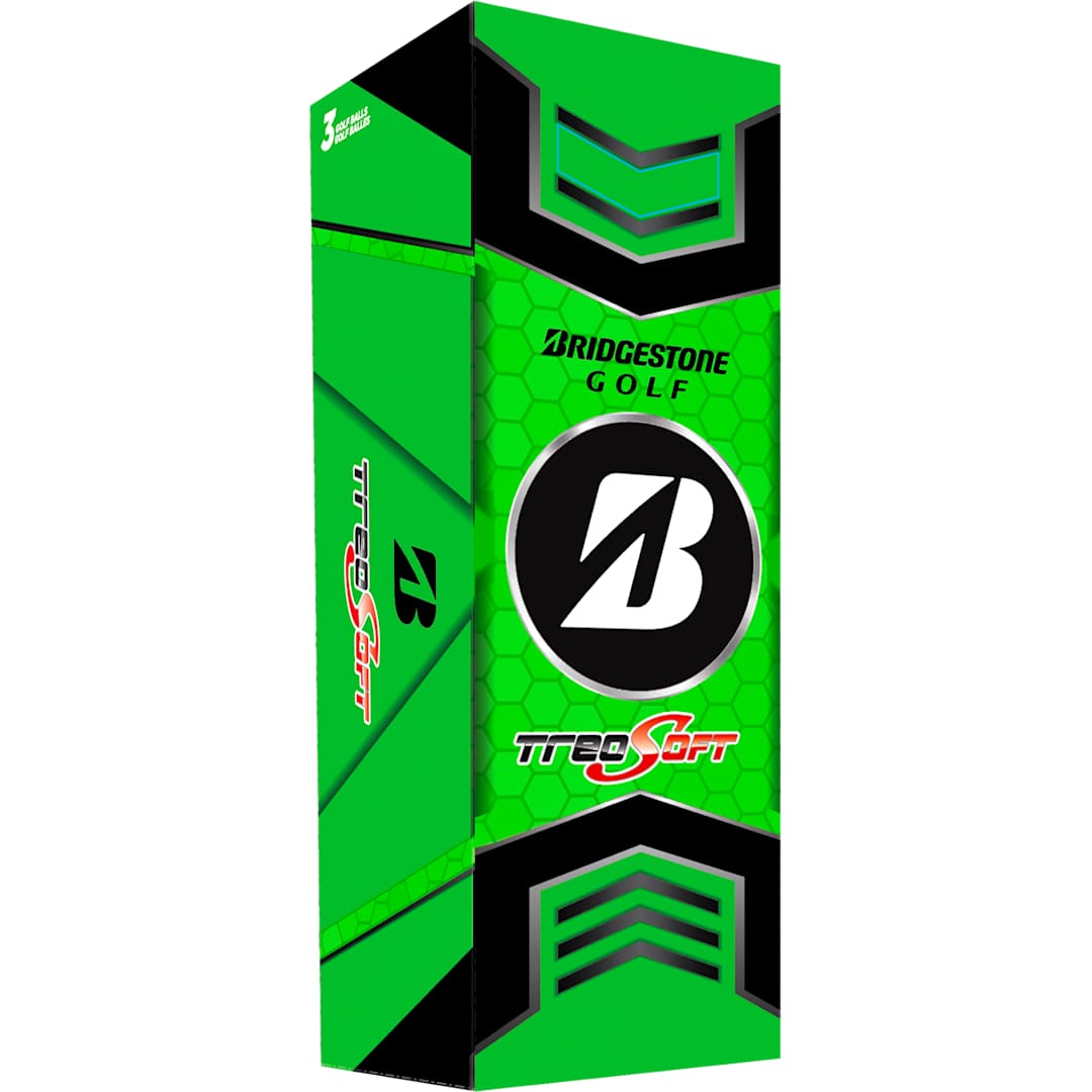 Bridgestone Bridgestone TreoSoft Golf Balls - 3 Pack - 9905-02 White