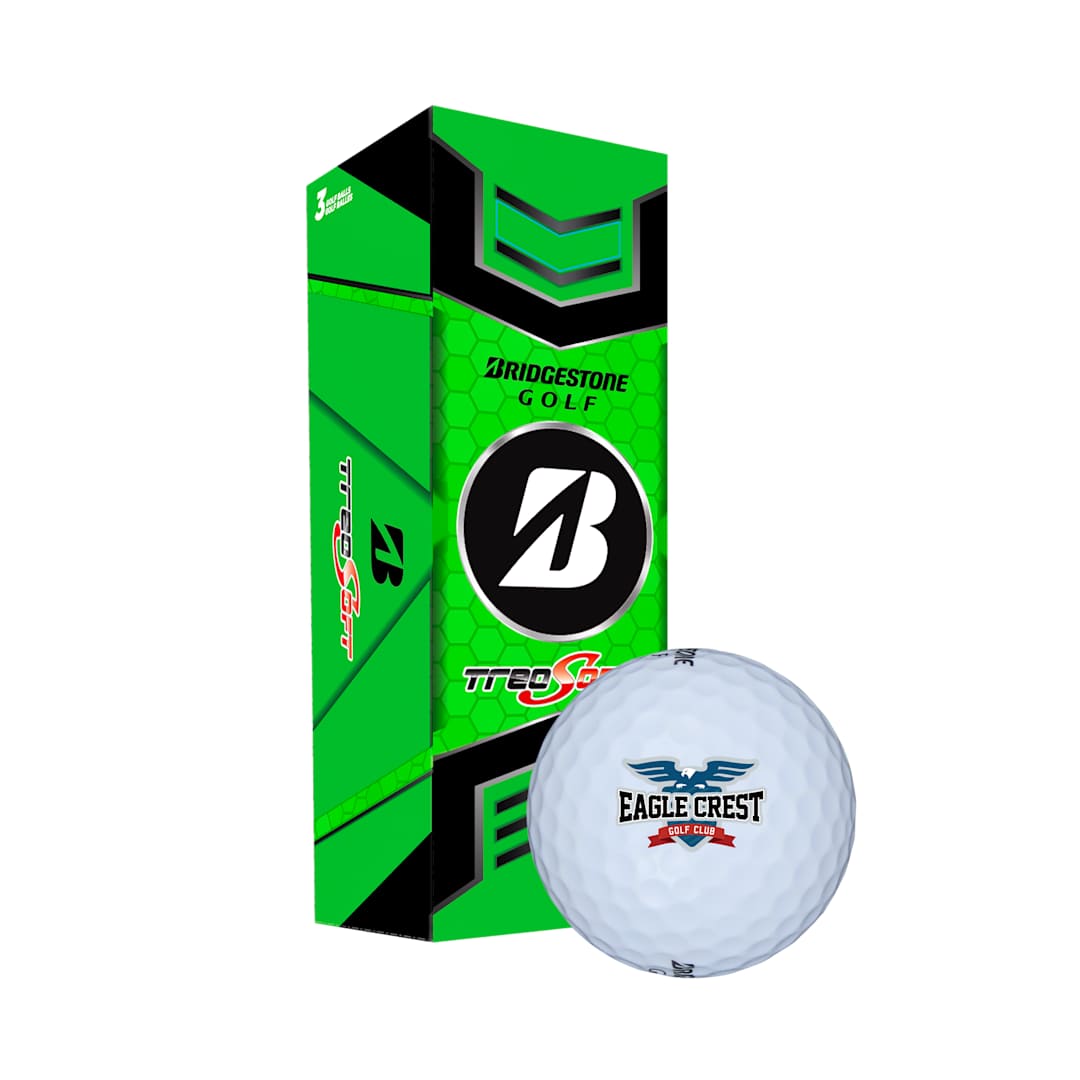 Bridgestone Bridgestone TreoSoft Golf Balls - 3 Pack - 9905-02 White
