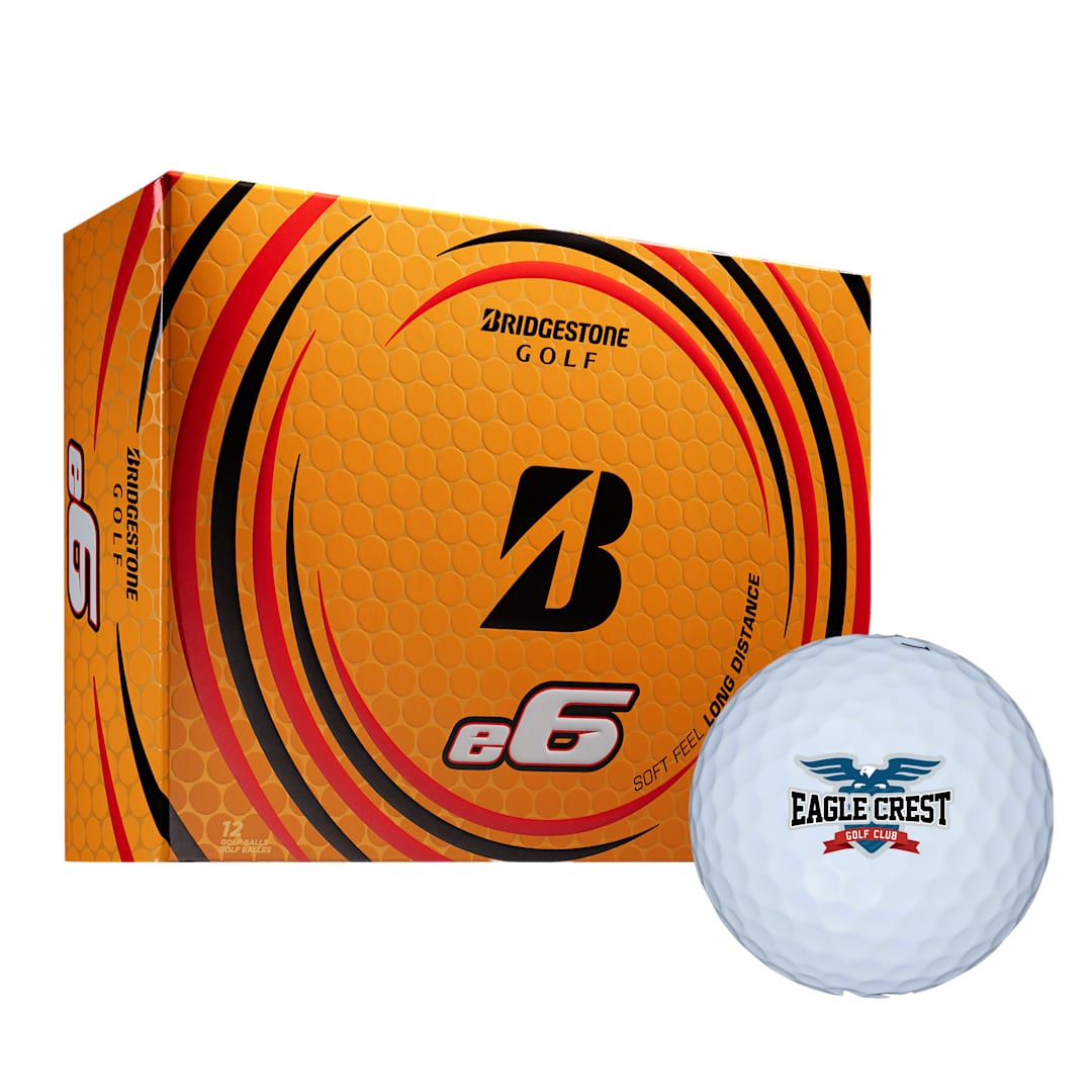 Bridgestone Bridgestone E 6 Soft Golf Balls - 12 Pack - 9905-03 White