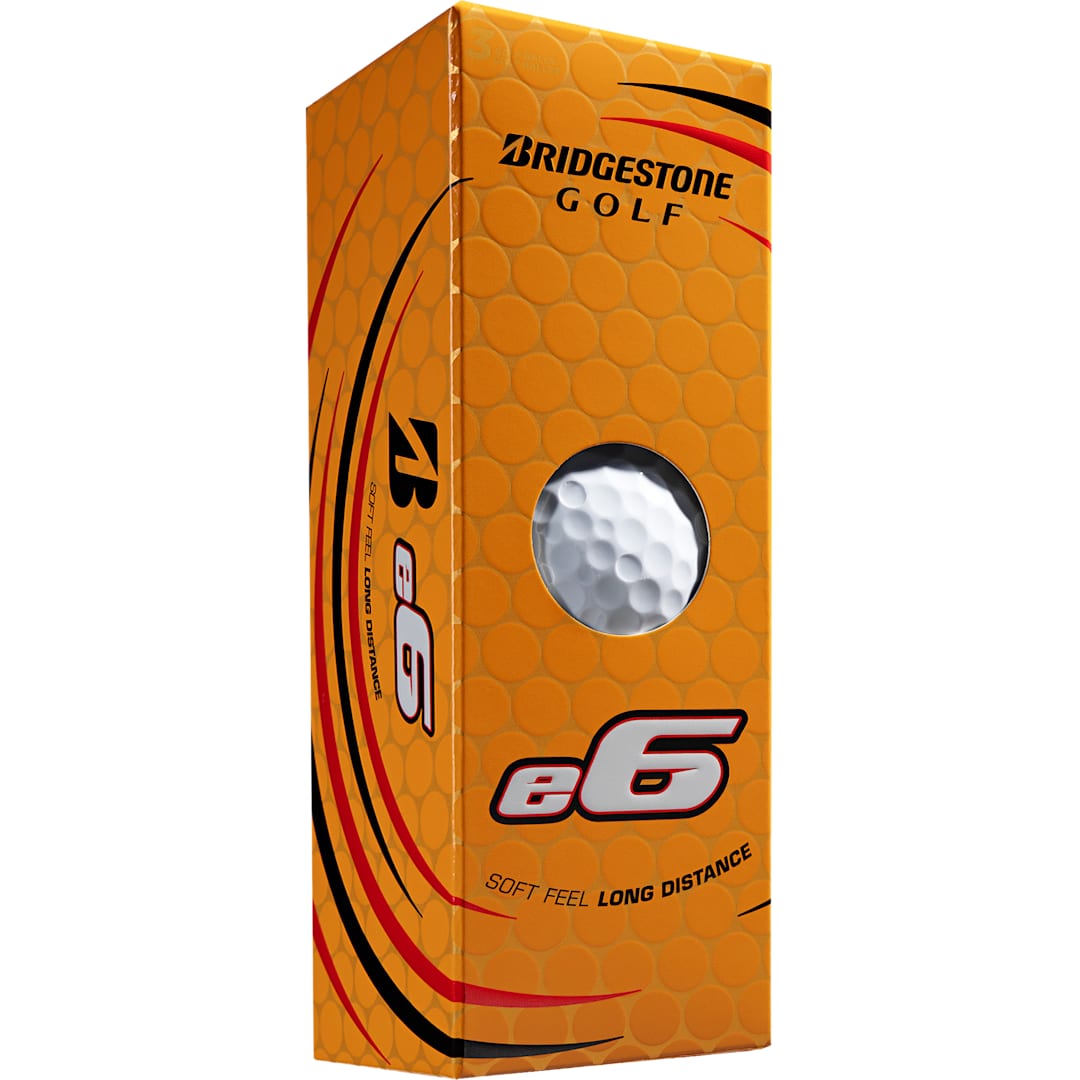Bridgestone Bridgestone E 6 Soft Golf Balls - 3 Pack - 9905-06 White