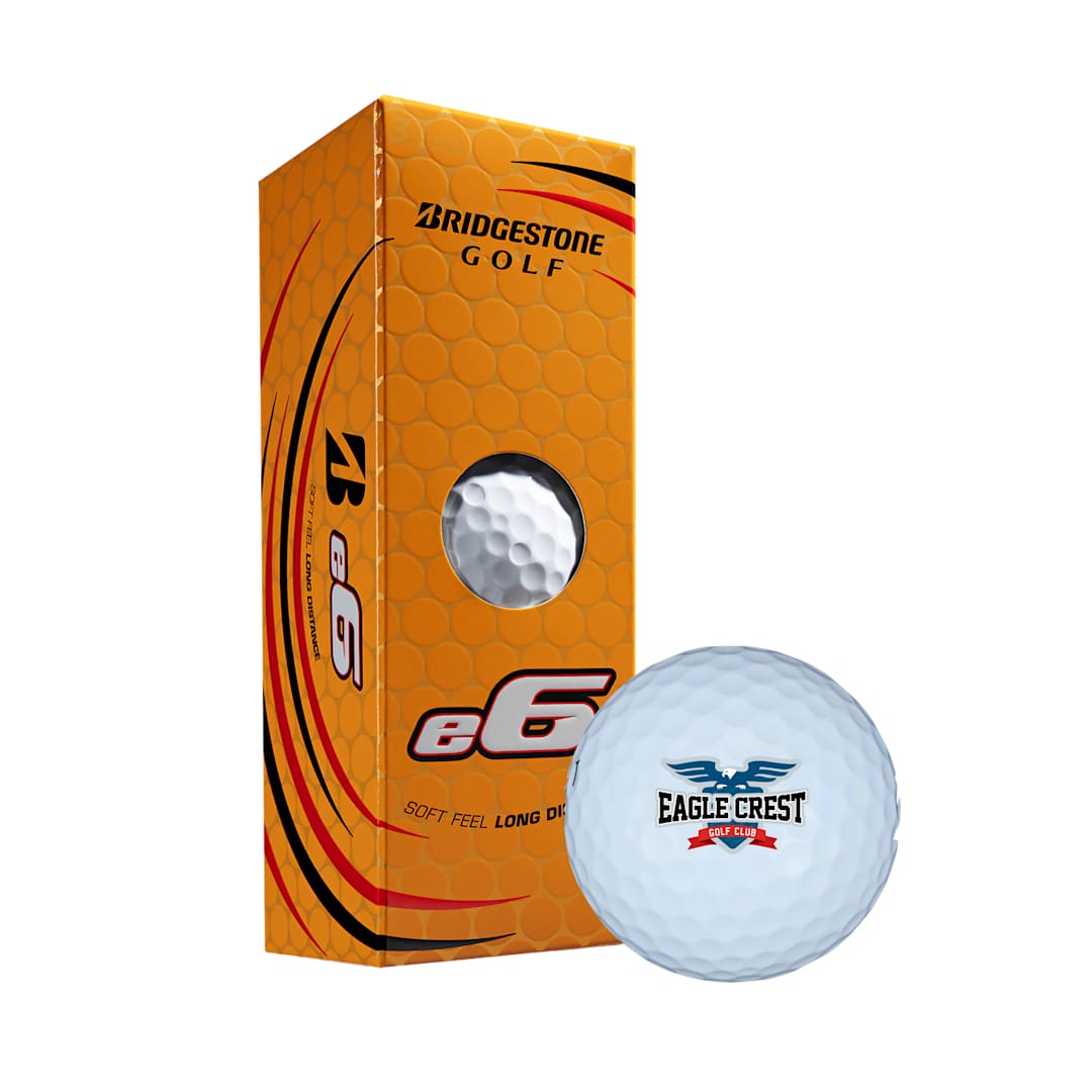 Bridgestone Bridgestone E 6 Soft Golf Balls - 3 Pack - 9905-06 White
