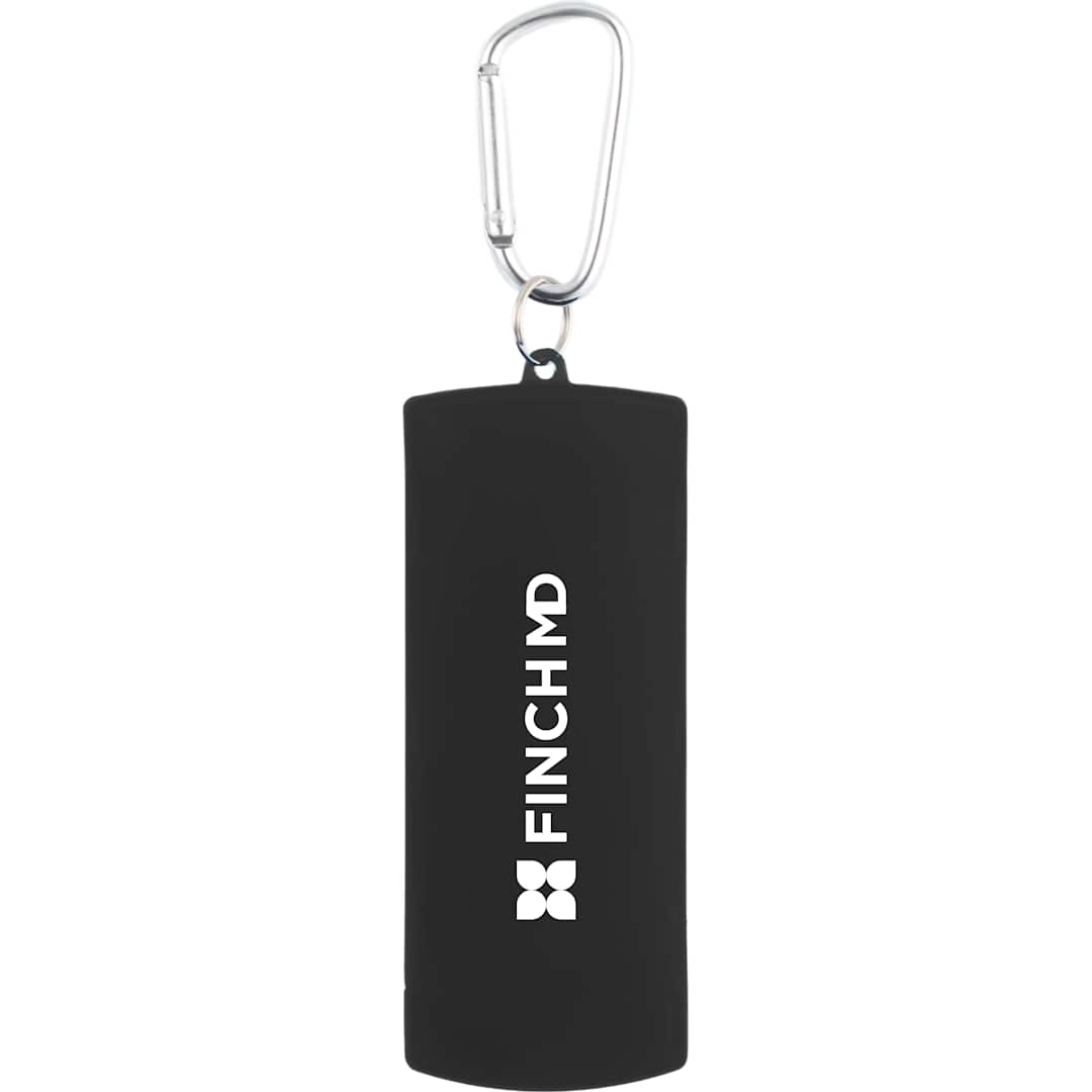 Recycled Bandage Dispenser with Carabiner - SM-1404 Black