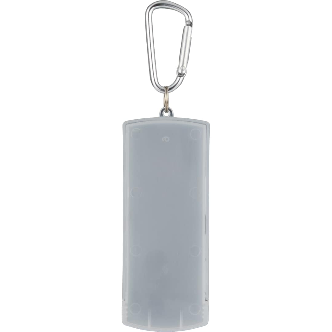 Recycled Bandage Dispenser with Carabiner - SM-1404 Clear