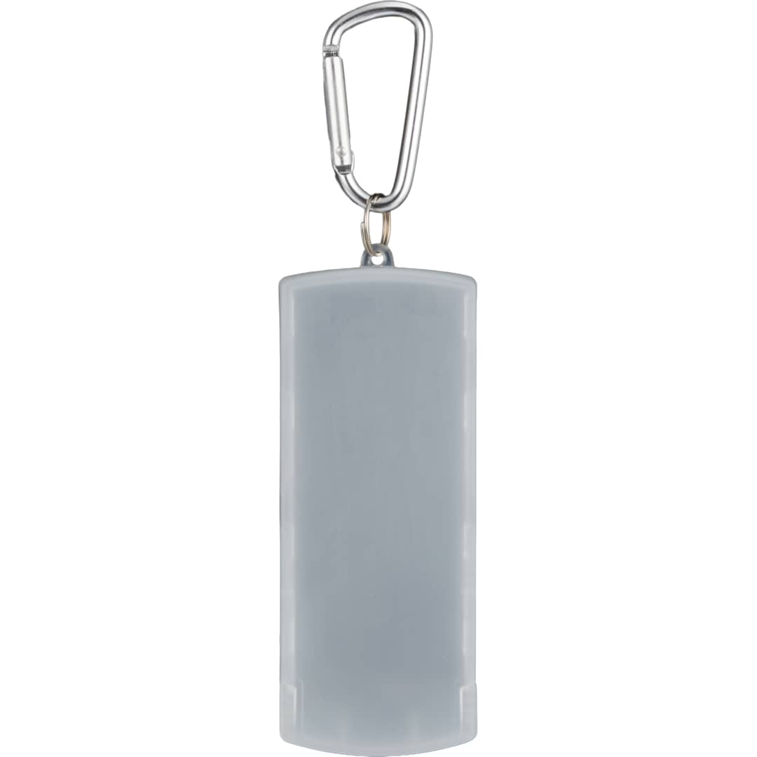 Recycled Bandage Dispenser with Carabiner - SM-1404 Clear