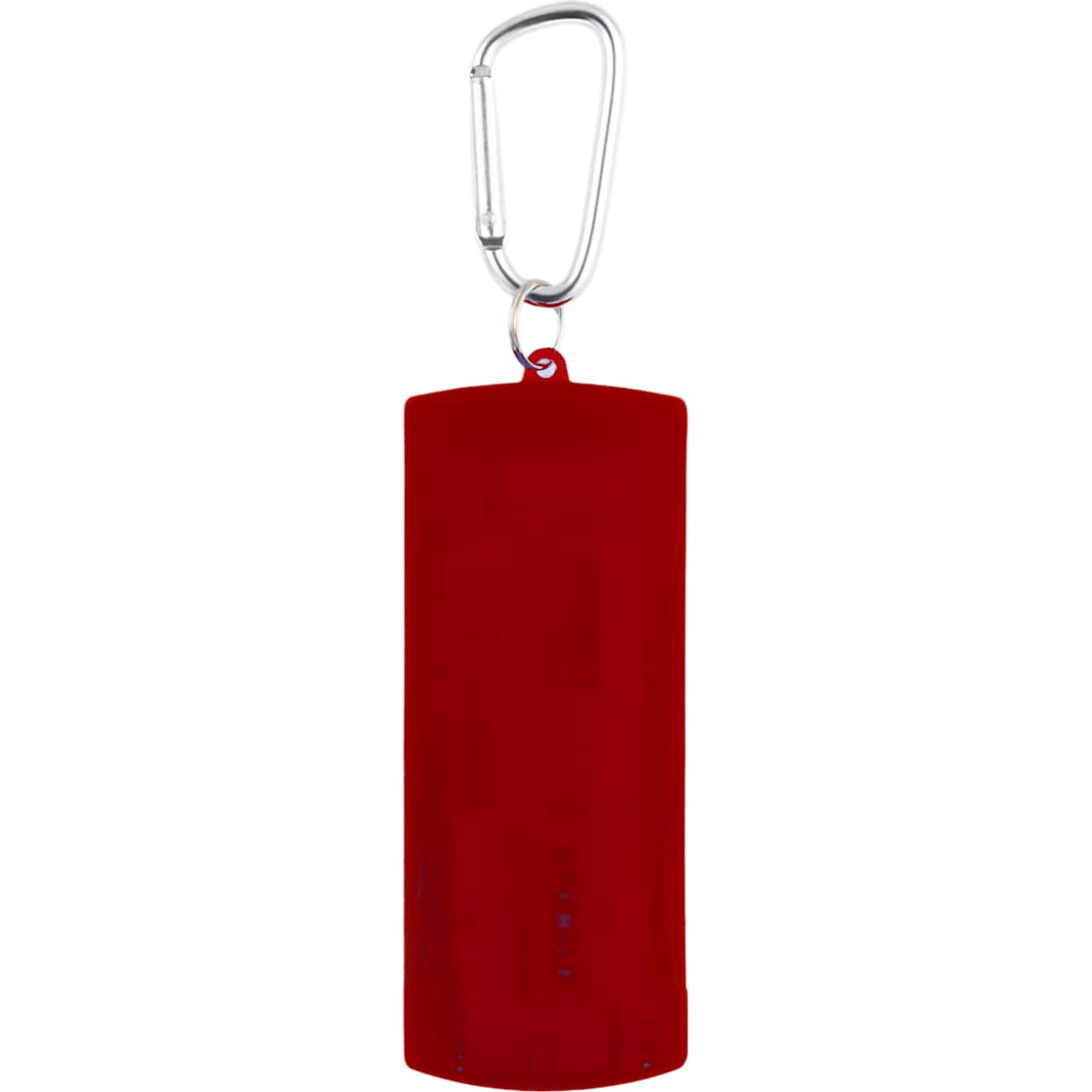 Recycled Bandage Dispenser with Carabiner - SM-1404 Red