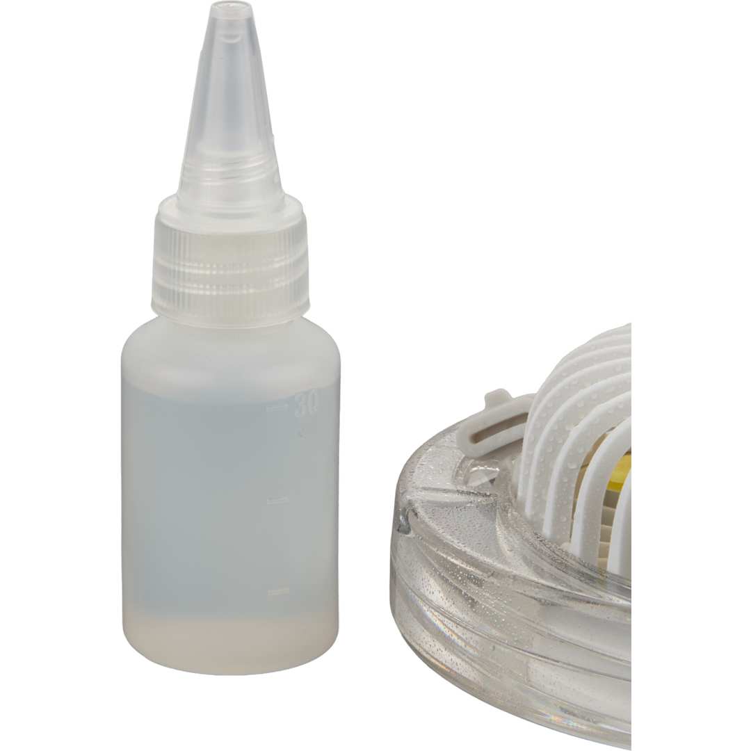 Rechargeable Portable LED Fan with Water Mist - SM-1418 White