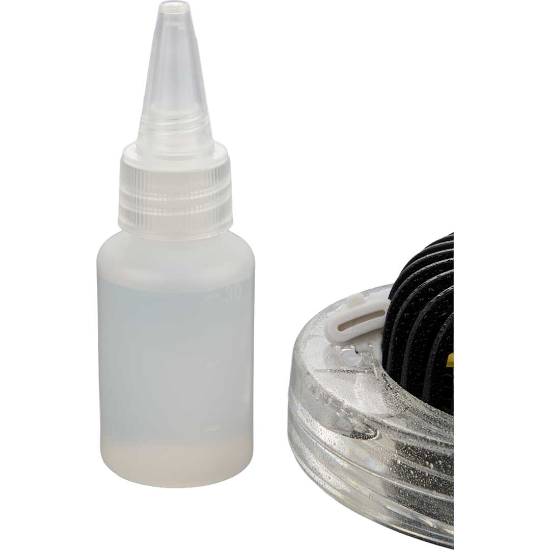 Rechargeable Portable LED Fan with Water Mist - SM-1418 Black