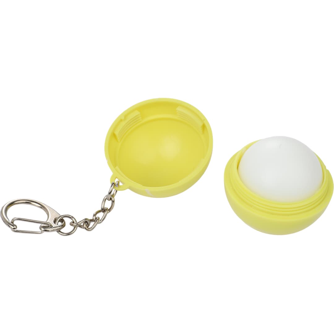 Tennis SPF15 Lip Balm with Keychain - SM-1729 Yellow