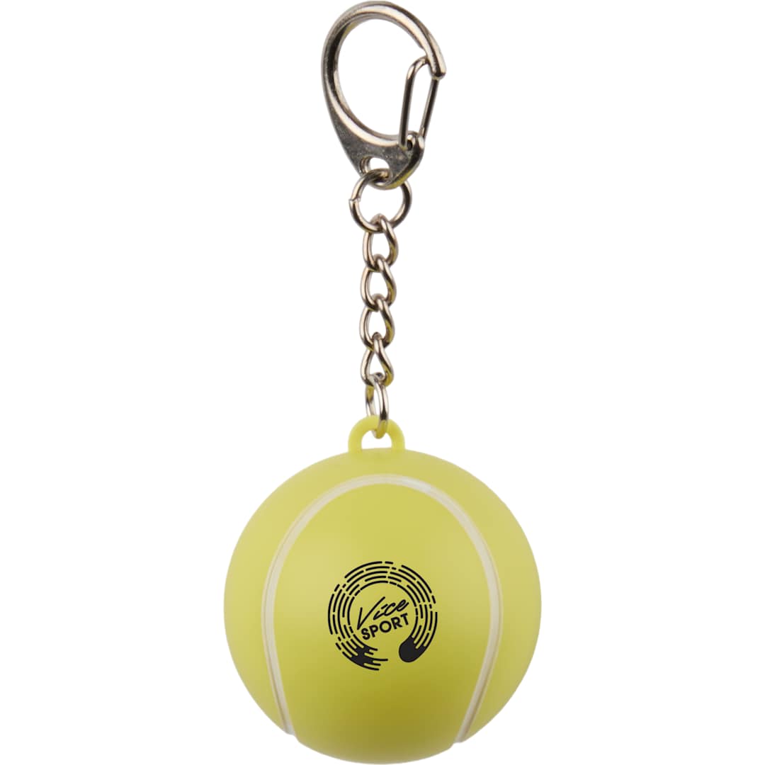 Tennis SPF15 Lip Balm with Keychain - SM-1729 Yellow